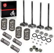 Intake Exhaust Valve Seal Spring Kit for HONDA TRX400EX TRX400X XR400R 400EX 400X 2x4 1999-2014