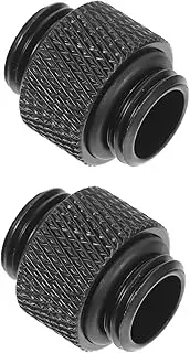 2Pcs Thread Adapter Connector for Water Cooling Systems Standard Water Cooling Parts for Gaming and Computer Hardware