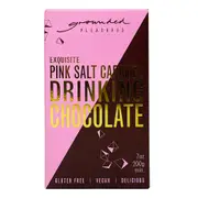 Organic Grounded Pleasures Pink Salt Caramel Drinking Chocolate – Fresh, healthy organic delivery | Doorstep Organics