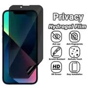 Privacy Hydrogel Film Anti-Spy For iPhone 16 15 14 13 Pro Max Screen Protector