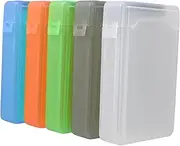 LABRIMP 5Pcs Hard Disk Protectors Durable Hard Drive Cases and Shockproof Organizers for Safe Storage at