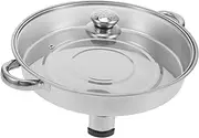 CIYODO Stainless Steel Buffet Warmer Dish with Lid Grilled Food Holder for Parties Weddings and Catering Chafer Pan for and Display