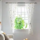 Artistic Moon and Stars Tulle Curtains for Enchanting For Living Room Decor