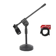Audio Technica ATM250 Kick Drum/Percussion/Brass Instrument Microphone Mic+Stand