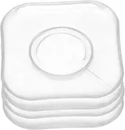 HEALEEP 2pcs Traceless Gel Pad Phone Holder Multi Functional Adhesive Pad for Car Home Office Sticky Storage Antislip Design for Secure Mounting
