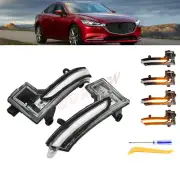 2x LED Dynamic Turn Signal Light Blinker For Mazda 3 Axela 6 Atenza 2017 2018 (for: Mazda)