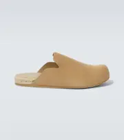 [Prada] Prada Suede clogs AU 7 beige