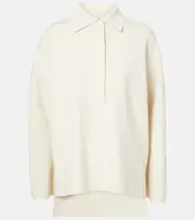 [Max Mara] Max Mara Vand crêpe shirt UK 10 white