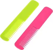 Hohopeti Boy's Girl's Hair Comb Newborn Grooming Kit Cradle Cap Shampoo Wet Comb Safe Abs Material Gentle Scalp Care