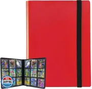 9-Pocket Trading Card Binder, Sports Card Binder for TCG, MTG, Football, Base