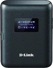 [D-Link] DWR-933 4G+ LTE-Advanced Cat 6 Wi-Fi Hotspot, 300 Mbps, Portable, Battery-Powered Up to 14 Hours, Dual-Band Wireless AC1200, Unlocked