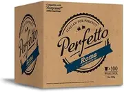 Perfetto Roma 100pk Nespresso Compatible Coffee Pods Intensity 10