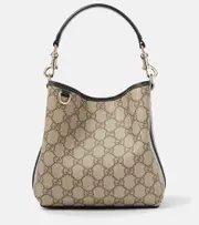 [Gucci] Gucci GG Emblem Mini coated canvas tote bag One Size neutrals