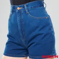 在飛比找momo購物網優惠-【BOBSON】女款牛仔短褲(D016-53)