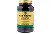 Solgar Male Multiple Mens Health Vitamin Mineral & Herbal Formula 120 Tablets