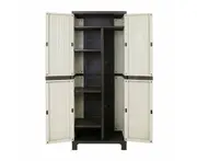 Outdoor Storage Cabinet Lockable Cupboard Garden Sheds