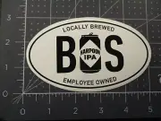 HARPOON Boston ufo leviathan BOS local STICKER decal craft beer brewing brewery