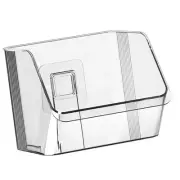 US Wall Mounted Garlic Garbage Box Clear Ginger Onion Storage Hanging Baskets