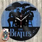 LED Vinyl Clock The Beatles LED Light Vinyl Record Wall Clock LED Wall Clock 352