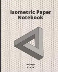 在飛比找博客來優惠-Isometric Paper Notebook: Suit