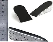 [OZOFFER] 2/3/4cm Unisex Insole Heel Lift Insert Shoe Pad Height Increase Cushion 1/2x (4cm, 1Pair)