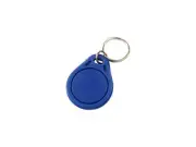 RF IDEAS BDG-FOB-MIFARE-1K MIFARE Key Fob, RFID, Blue (100 Unit Minimum Order)