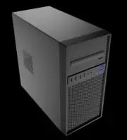Aywun 307 Business & Office mATX with 500w PSU. 1x 5.25' and 1x 3.5' External, 2
