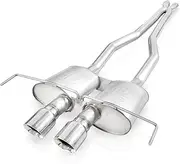Stainless Works 2009-15 Cadillac CTS-V Headers 2in Primaries High-Flow Cats 3in Leads X-Pipe Factory