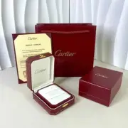 Cartier Jewelry Double RING EMPTY Box & Outer Box & Shopping bag