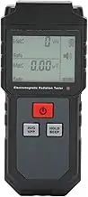 EMF Meter, Digital LCD EMF Detector with Sound-Light Alarm, Electromagnetic Field Radiation Detector, EMF Reader for Home EMF Inspections, Office, Outdoor and Ghost Hunting, 1V/M‑1999V/M