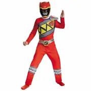Red Ranger Saban's Power Rangers Dino Charge Superhero Boys Costume