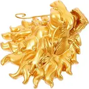 ORFOFE Elegant Dragon Head Wall Fountain Outdoor Water Feature Garden Decor Resin up
