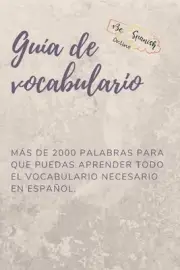 Vocabulario En Espaol: M?s de 2,000 Palabras Para Aprender Espa?ol by Mar?a L?pe