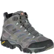 Women's New in Box Merrell Moab 2 WP Granite boots gray hiking