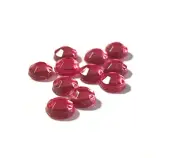 Ss16 200pcs Round Deep Pink Flat Back Loose Crystal NHF Rhinestone Gem Acrylic