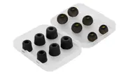 6 Pairs Replacement Foam Tips for Earphones Tips New Bee 12pcs Premium Earbud Tips Blocking Out Ambient Noise Inner 4.9mm for in-Ear Headphones 3 Memory Foam/3 silicon