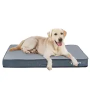 Jumbo Orthopedic Dog Bed, Thicken Gel Memory Foam Dog Bed Waterproof with Rem...