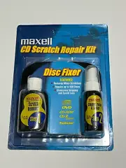 Maxell Disc Scratch Repair Kit CD-335 Disc Fixer CD, DVD, Video Games