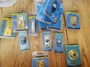 PUSH BUTTON DOOR BELL Carlon Wired NEW! Lighted / Non-Lighted