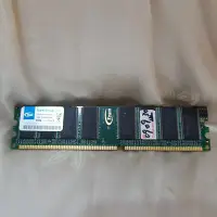 在飛比找Yahoo!奇摩拍賣優惠-（花鹿米普洱茶）二手良品十銓Team DDR-400 1G 