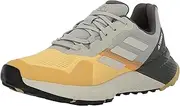 [adidas] Men's Terrex Soulstride Rain.rdy Sneaker, Semi Spark/Alumina/Putty Grey, 10