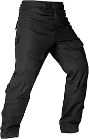 [OCANXUE] Men’s Tactical Pants,Camo Cargo Pants,Work Pants with Pockets,Outdoor Hiking Pants,Rip-Stop Waterproof Military Pants