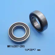 16x28x7mm Bike Bicycle Bearing Hubs Cassette Bottom Bracket2pcs 16287-2RS
