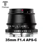 TTArtisan 35mm F1.4 APS-C Manual Focus Lens for Sony E Fuji X Canon EOS-M M4/3