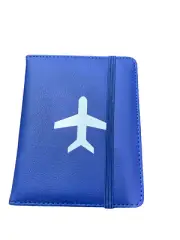 Travel Utility Simple Passport ID Card Cover Holder Case Protector Skin Leather