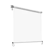 Outdoor Blind Roll Down Awning Canopy Shade Retractable Window 1.4X2.4M