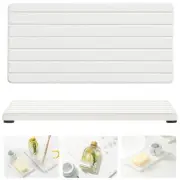 Razborci 2PCS Water Absorbing Stone Drying Tray Mat For Bathroom Sink & Kitch...