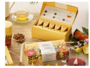 TEA FORTE, "Paradis" Tea Tasting Assortment Presentation Box of 20 Tea Infusers