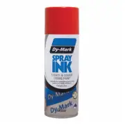 DY-MARK Spray Ink 315g Red Aerosol Stencil & Colour Coding Paint