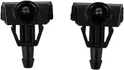 2 Pack Car Windshield Washer Wiper Water Jet Spray Nozzle Windscreen Washer Jets，for Nissan for TIIDA 2005-2010